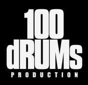 100 dRUMs Production original logo